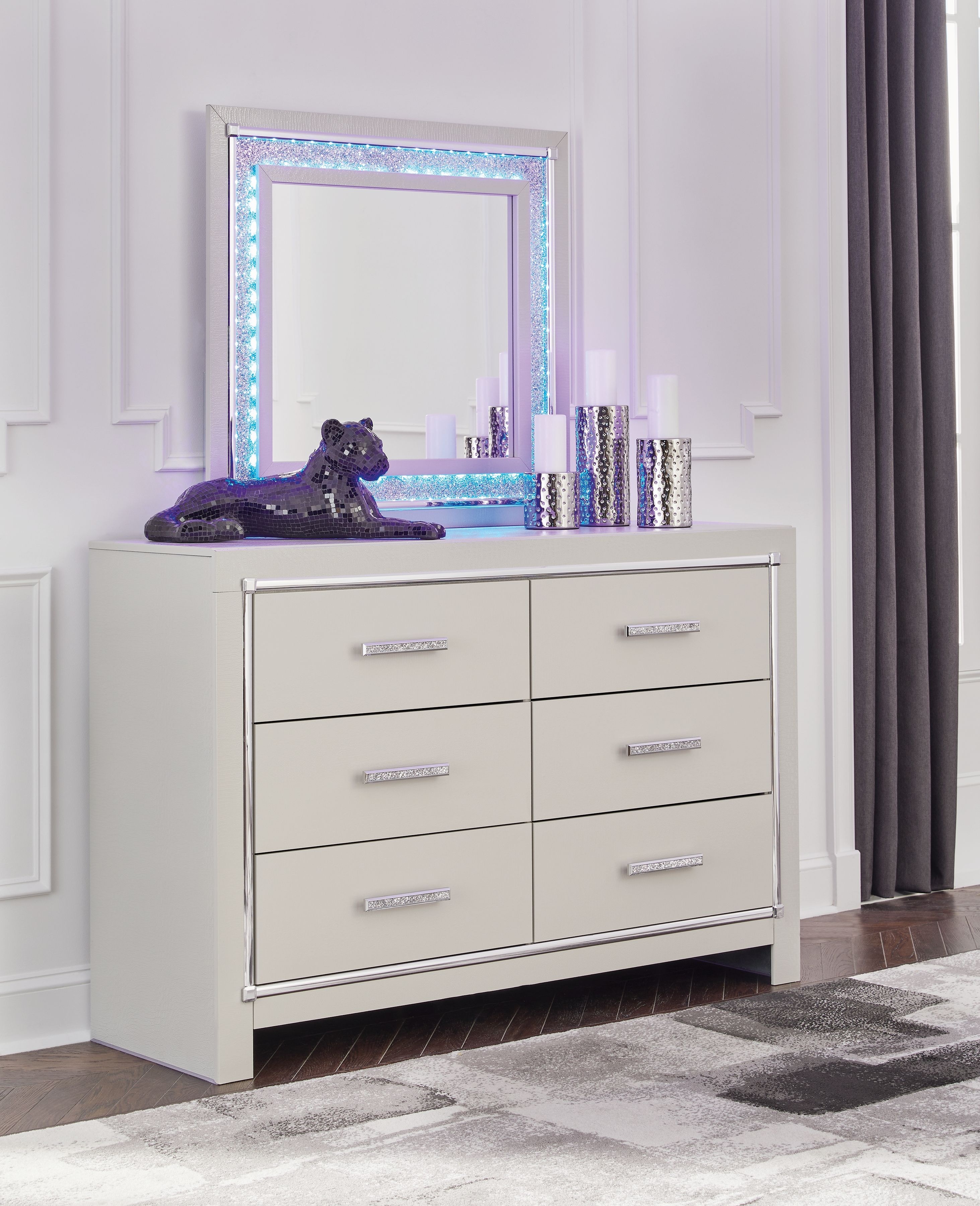 Signature Design by Ashley Charbitt B2035 7 pc Queen Panel Bedroom Set